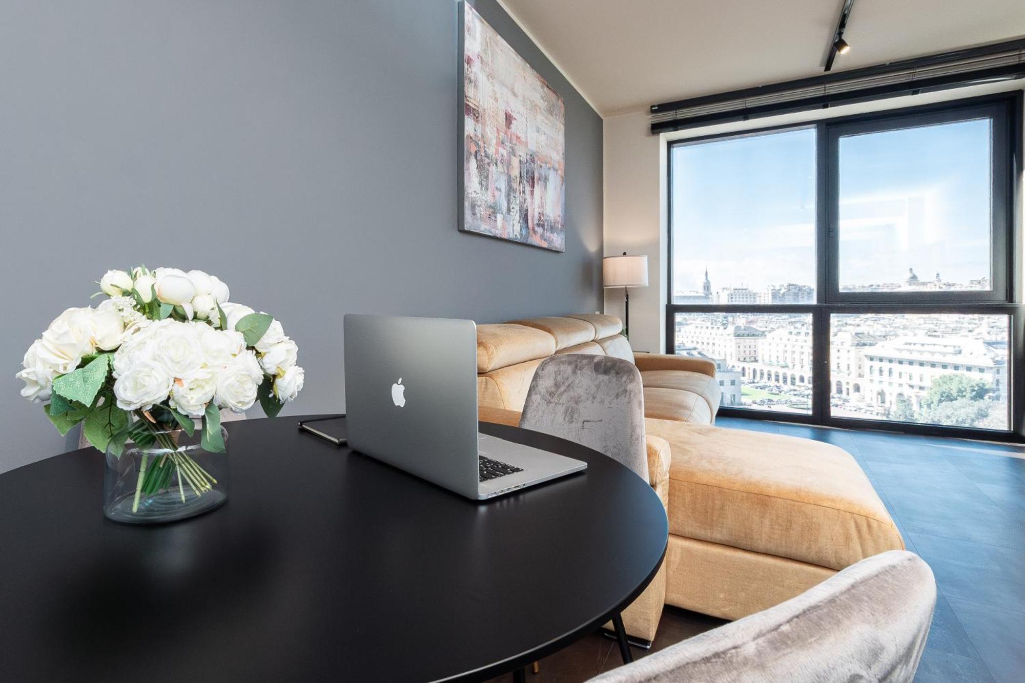 Free Parking In Luxury With View - Steps To Brignole Train Station Apartment